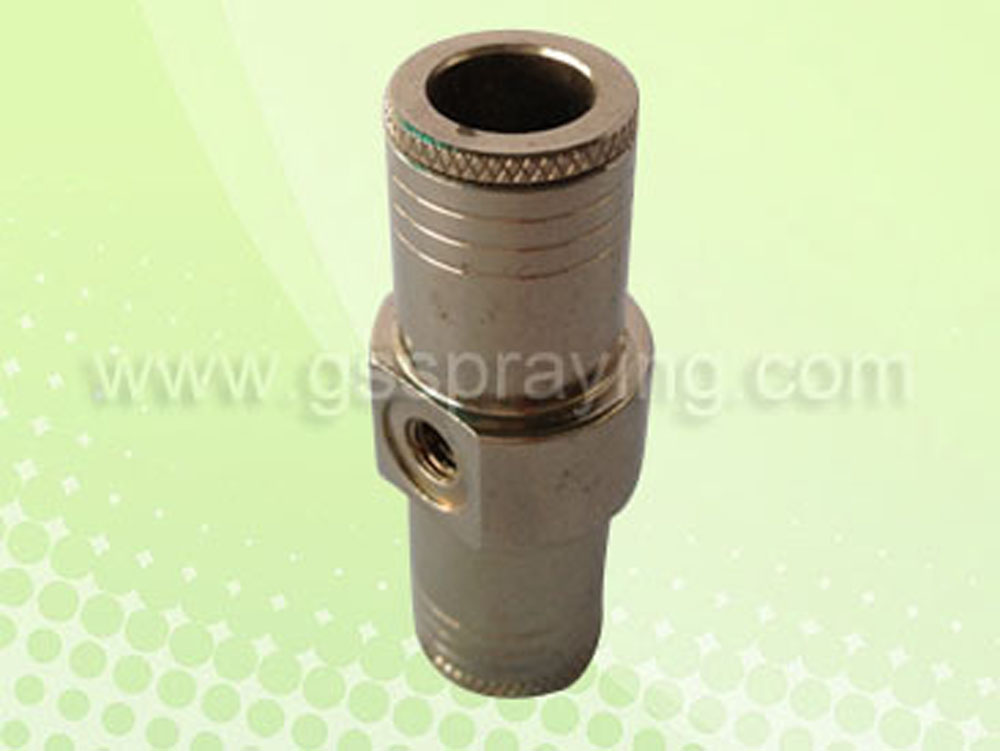 Anti-drop quick coupling high pressure metal connectors